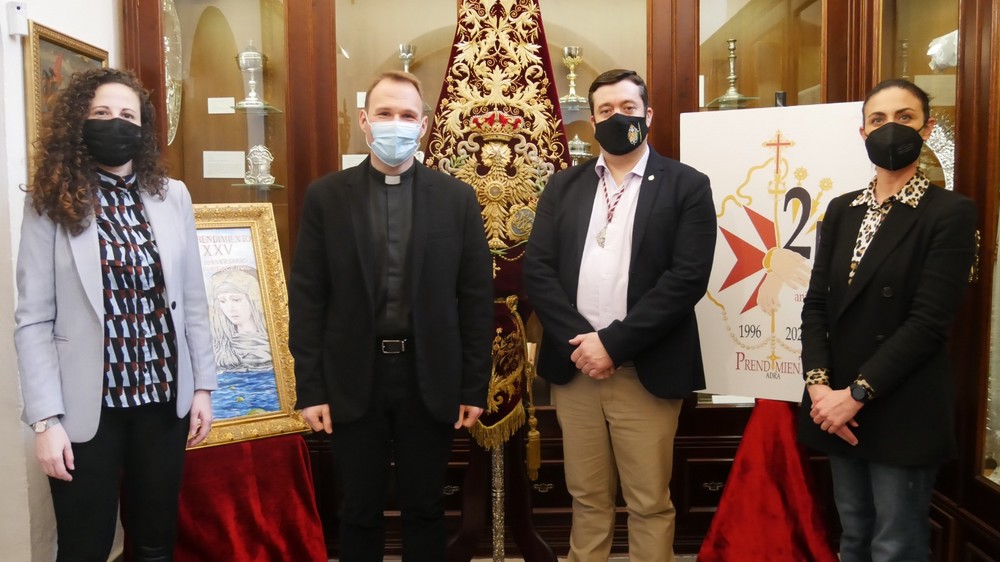 La Cofradía del Prendimiento de Adra celebra su 25º aniversario