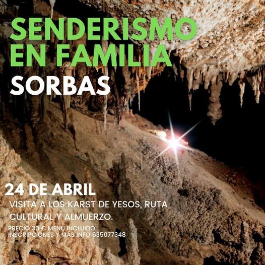 Vícar prepara una visita a los karts de yesos de Sorbas para el 24 de abril