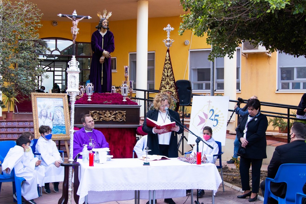Nuestro Padre Jesús en su Prendimiento visita la Residencia de Mayores ‘Ciudad de Adra’