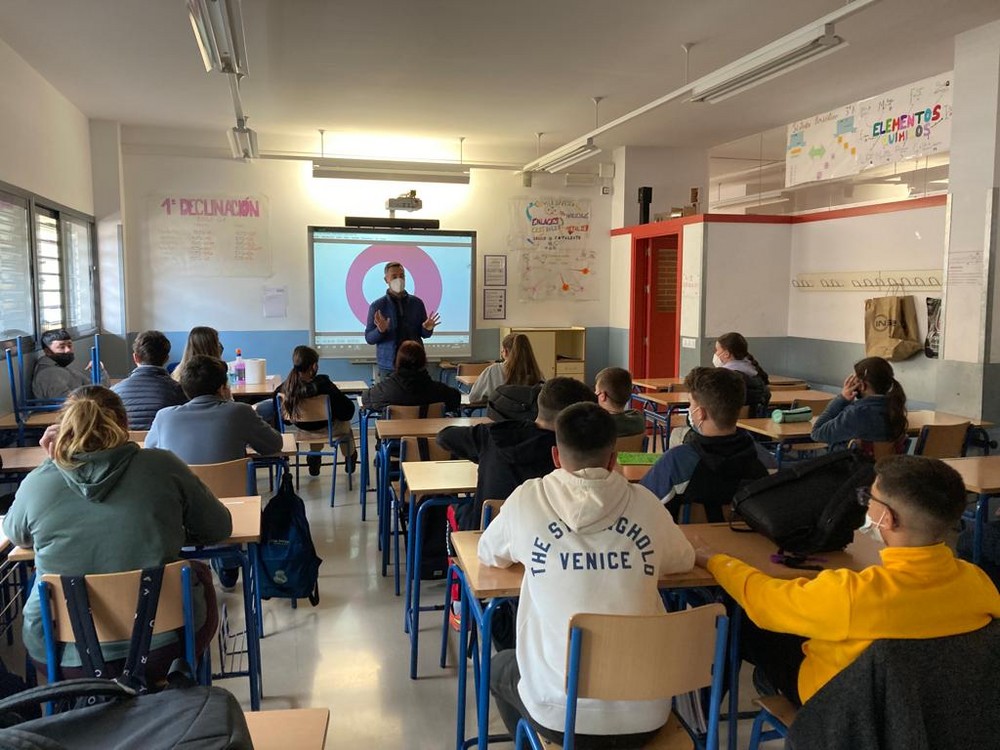 El Ayuntamiento de Berja acerca los Talleres de prevención de adicciones al IES Villavieja