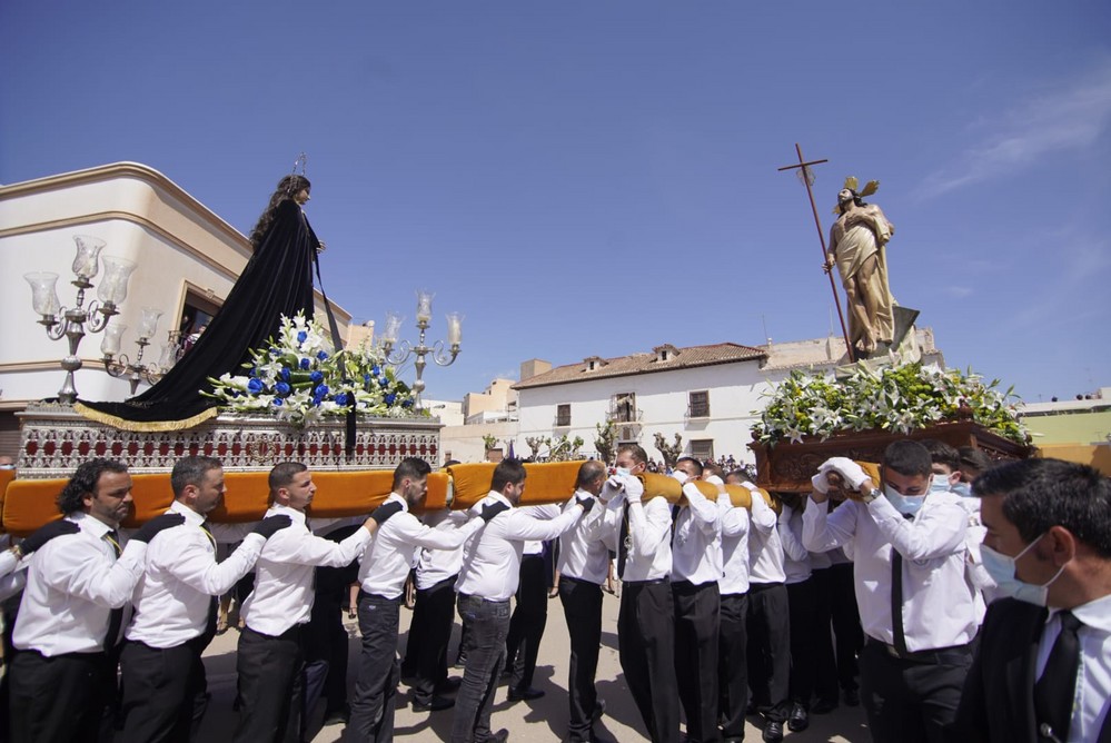 Un multitudinario Encuentro pone el broche de oro a Semana Santa de Adra 2022