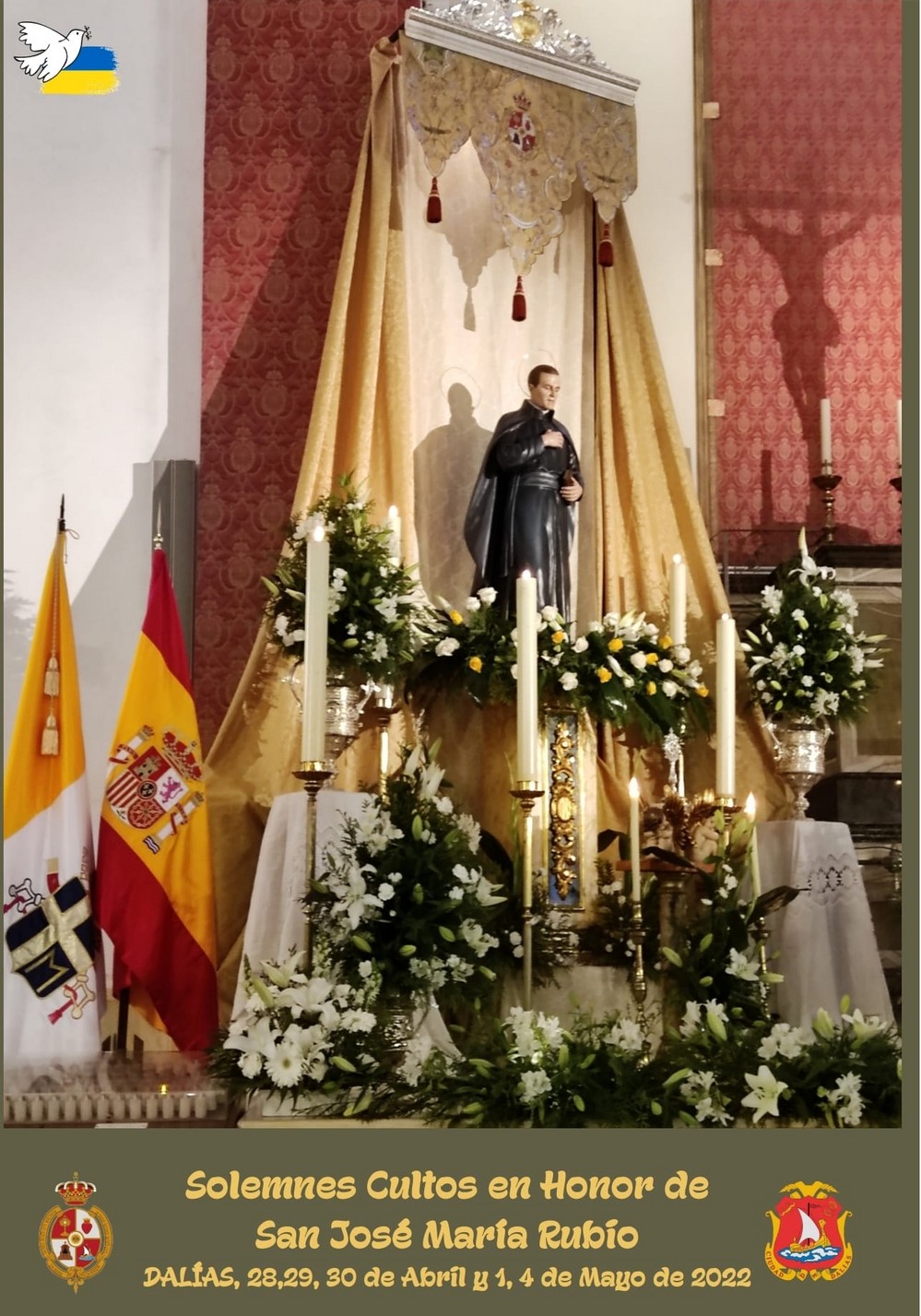 San José María Rubio vuelve a recorrer las calles de Dalías