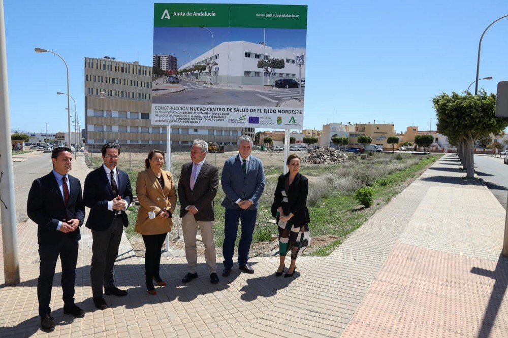 El nuevo Centro de Salud de El Ejido Nordeste entrará en funcionamiento a final de 2023