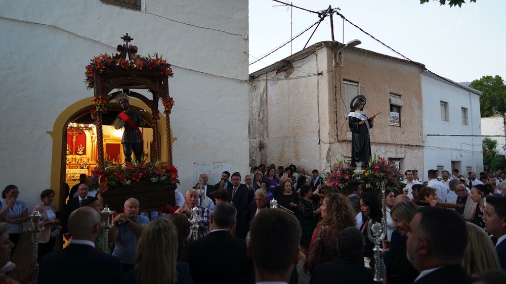 Terminan las fiestas del barrio de Alcaudique en Berja