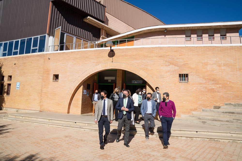 Diputación y Ayuntamiento ampliarán el Pabellón Municipal de Deportes de Berja