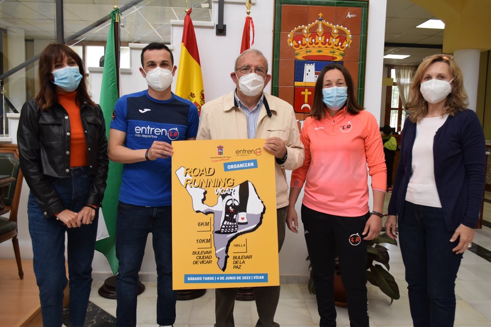 La I Road Running Vícar supera todas las expectativas en cuanto a participación con más de 350 corredores inscritos