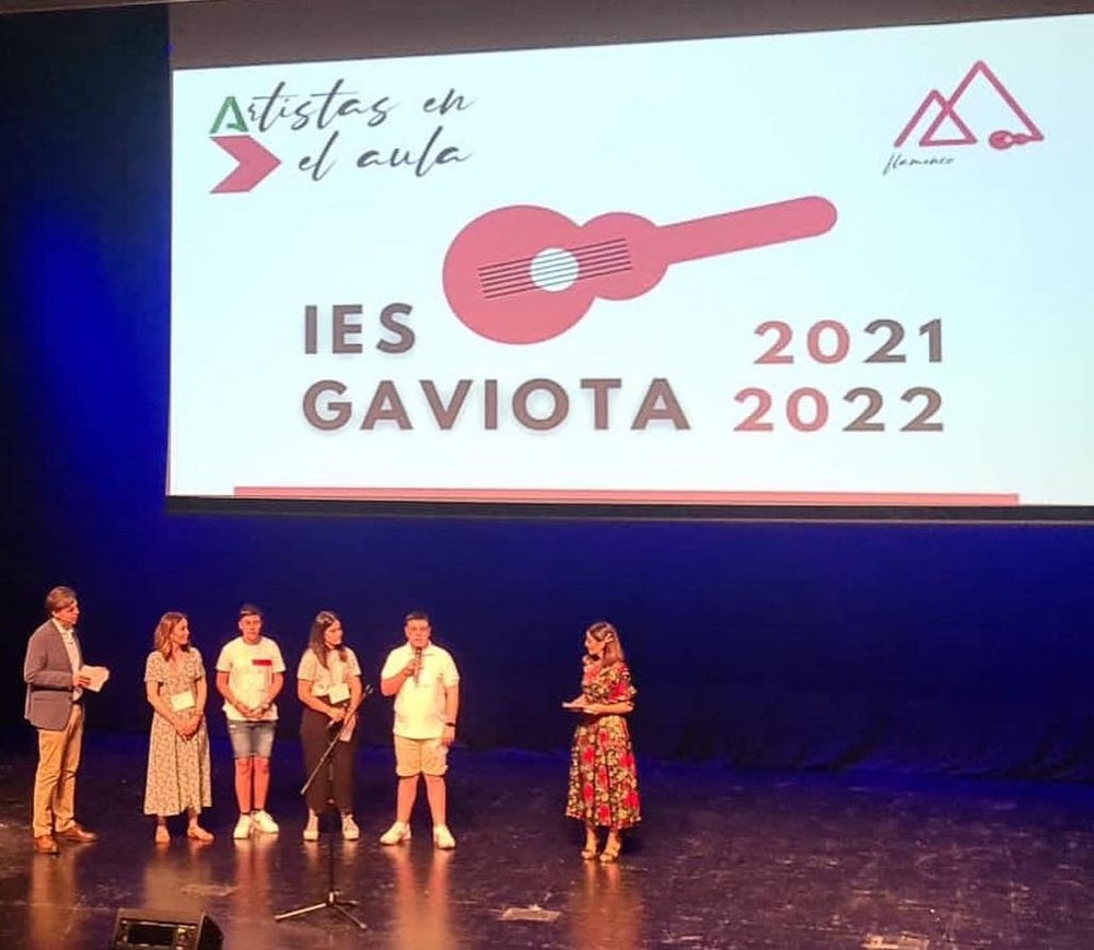 El IES Gaviota de Adra participa en el I Encuentro de Artistas en el Aula de Andalucía oriental
