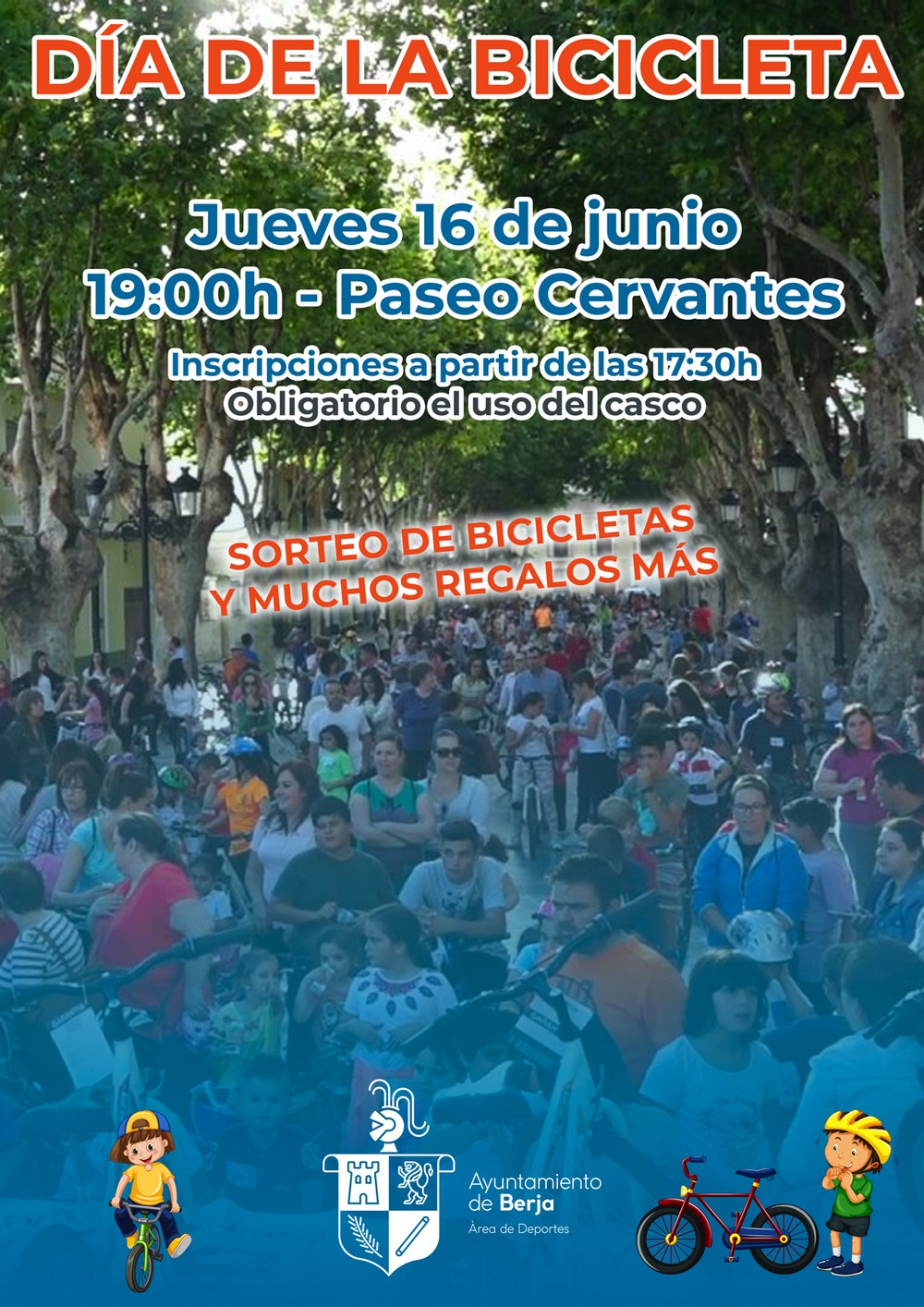 Berja recupera el Día de la bicicleta el jueves 16 de junio