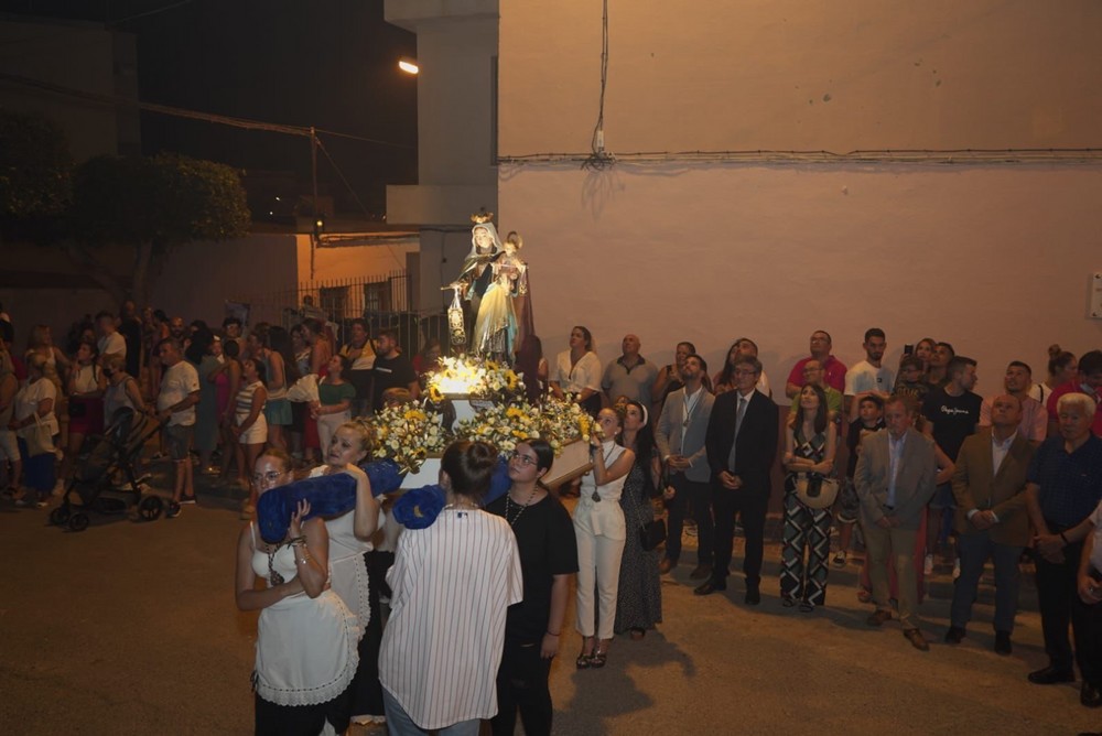 El barrio abderitano de Las 80 Viviendas celebra su fiesta en honor a la Virgen del Carmen