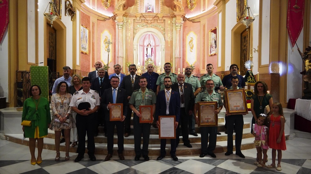 El Puesto de la Guardia Civil de Berja se hermana con la Mayordomía de la Virgen del Pilar