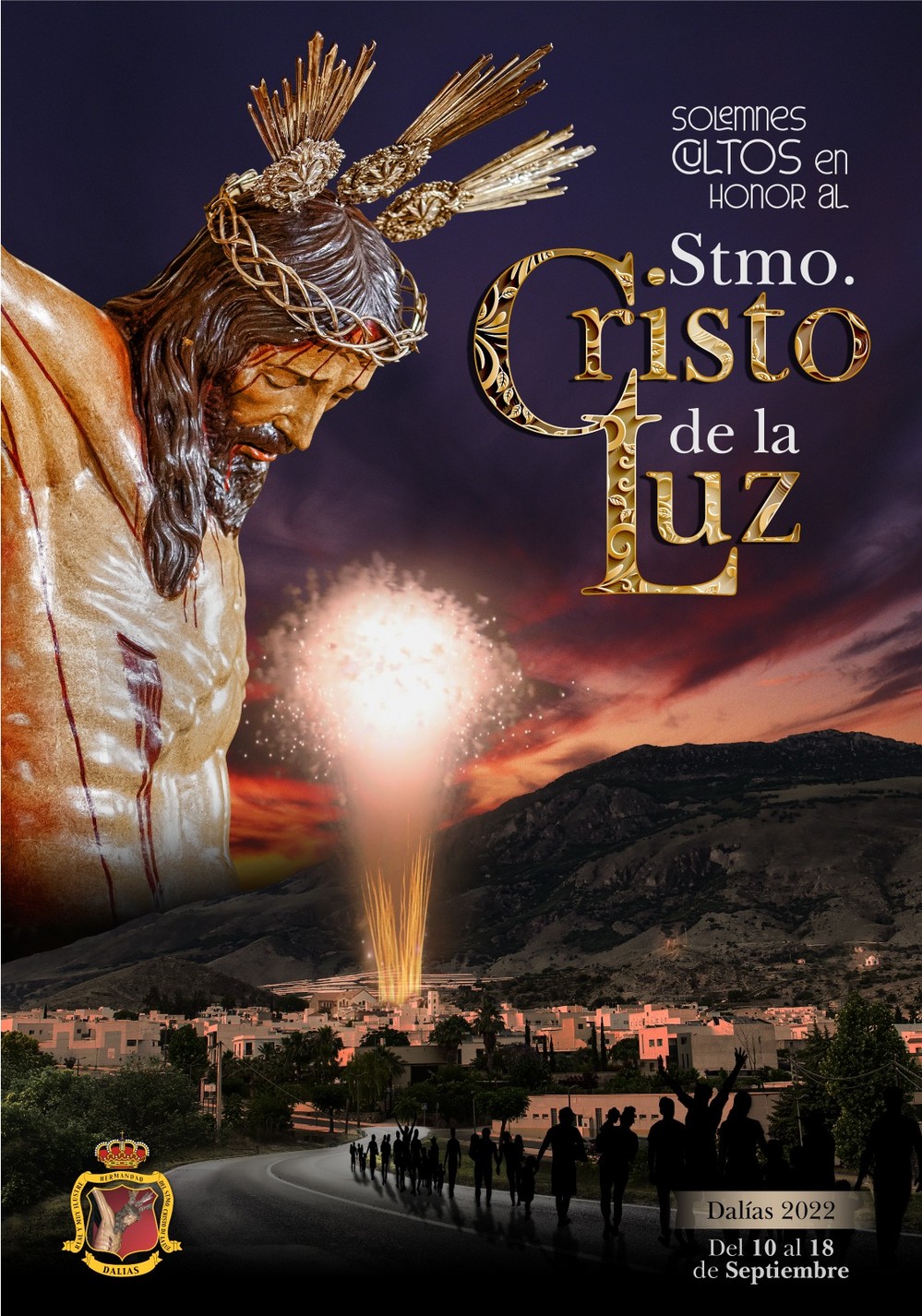 La Hermandad del Cristo de la Luz presenta su cartel para las fiestas