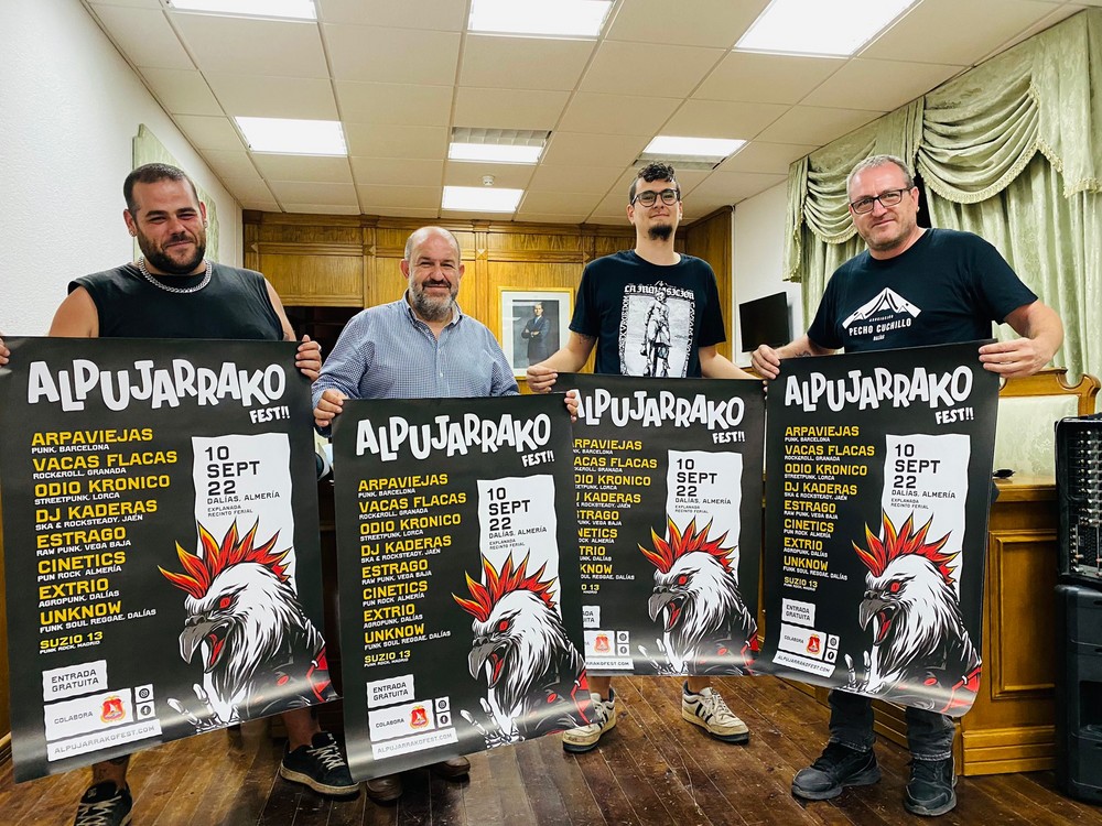 Dalías presenta la cuarta edición del Alpujarrako Fest