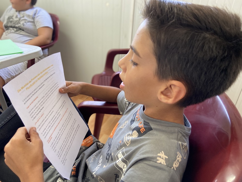 El Ayuntamiento vicario lleva a cabo una campaña informativa contra embarazos no planificados dirigida a jóvenes adolescentes de La Cimilla