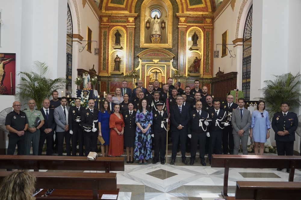 Manuel Cortés anuncia la convocatoria de nuevas plazas de Policía Local en la celebración de los Ángeles Custodios