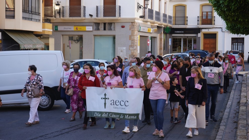 Berja se teñirá de rosa el próximo miércoles con la VIII marcha solidaria contra el cáncer