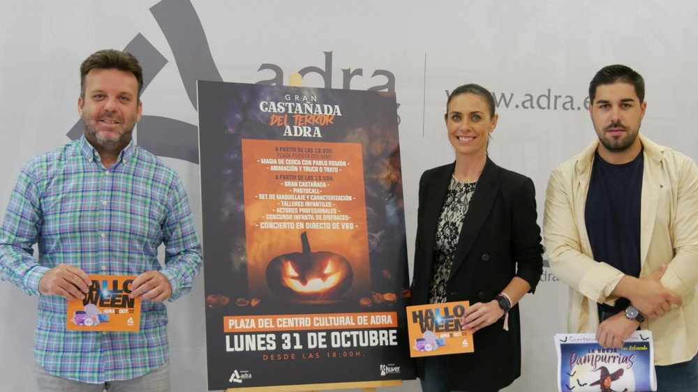 El Ayuntamiento de Adra prepara el 31 de octubre la ‘Gran Castañada del terror’ con actividades para toda la familia