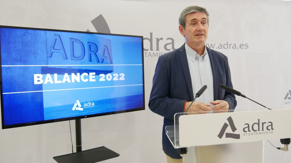 Manuel Cortés hace balance de 2022 “un año de gran crecimiento de Adra en infraestructuras y servicios”
