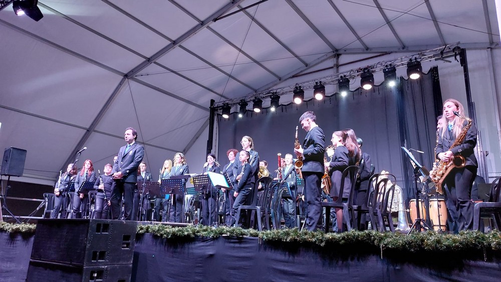 Éxito absoluto del tradicional Concierto de Navidad de la Banda de Música Ortiz de Villajos de Adra