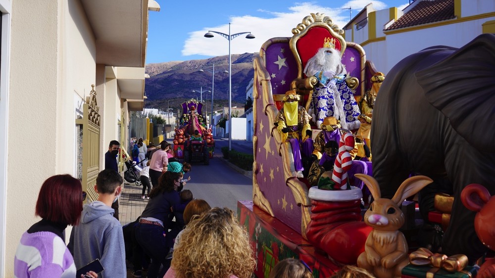 Los Reyes Magos recorrerán las calles de Berja este jueves durante todo el día