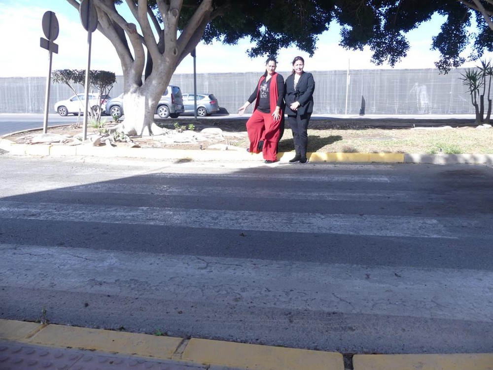 Ciudadanos pide que se hagan accesibles todos los pasos de peatones en El Ejido y sus núcleos para “evitar accidentes”