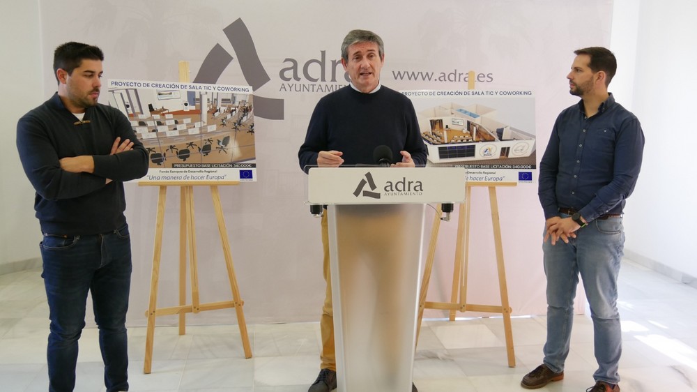 Adra contará este año con una sala TIC y de Coworking que estará abierta 24 horas todos los días del año