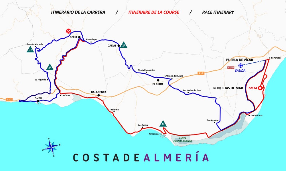 La Puebla de Vícar, gran salida de la Clásica de Almería