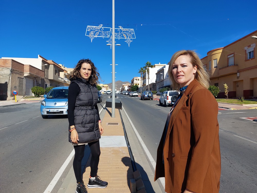 El PSOE de Adra afea a PP y Cs que "no piensen en los conductores" al instalar jardineras con aristas en el bulevar de Puente del Río