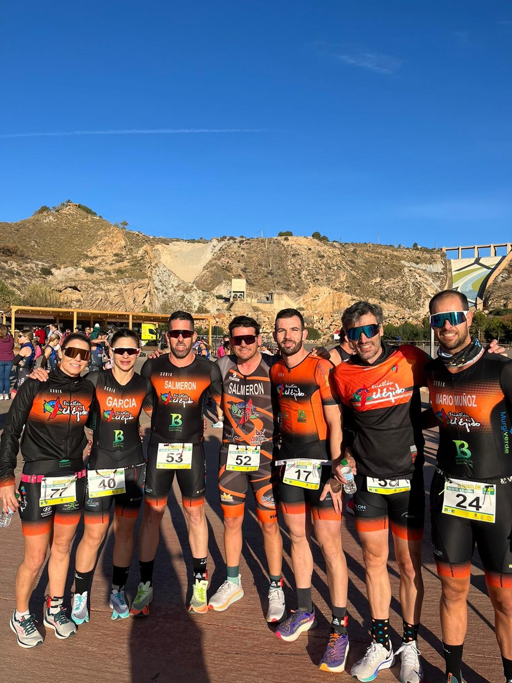 Gran arranque de temporada para CD Triatlón El Ejido subiéndose al pódium en Cuevas