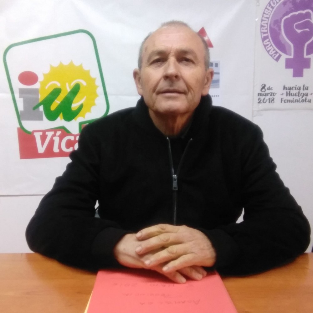 Carlos López Vargas será el candidato a la alcaldía en Vícar por Izquierda Unida