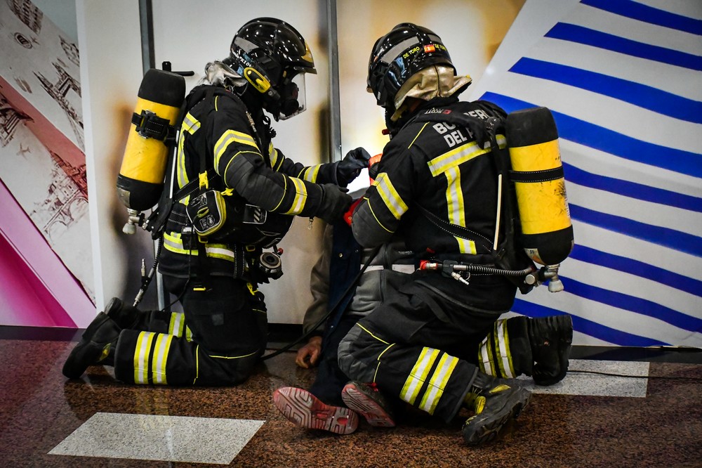 El Consorcio de Bomberos del Poniente reduce un 400 por cien los accidentes laborales