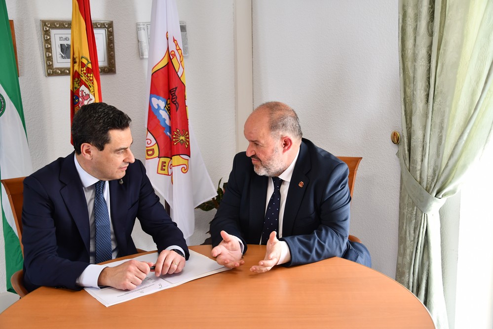 Moreno Bonilla visita el Poniente almeriense