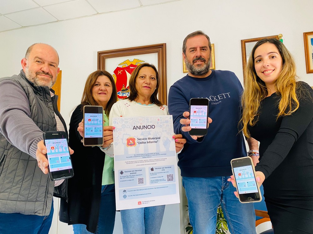 'Dalías Informa', la nueva App interactiva del Ayuntamiento