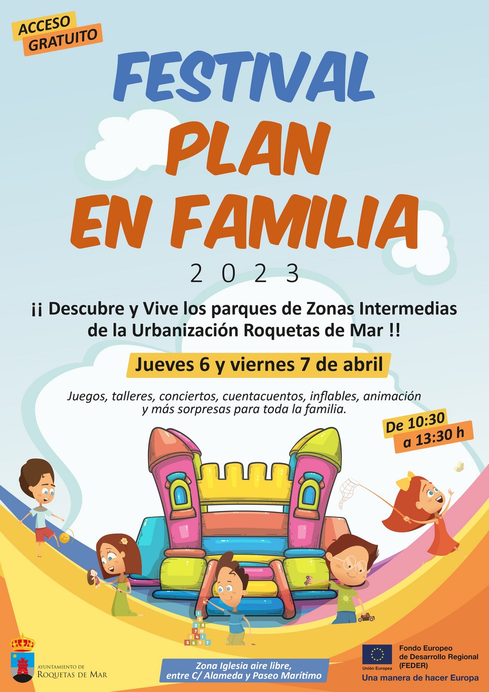 Las Espacios Intermedios de la Urbanización acogen una jornada de convivencia y disfrute para toda la familia