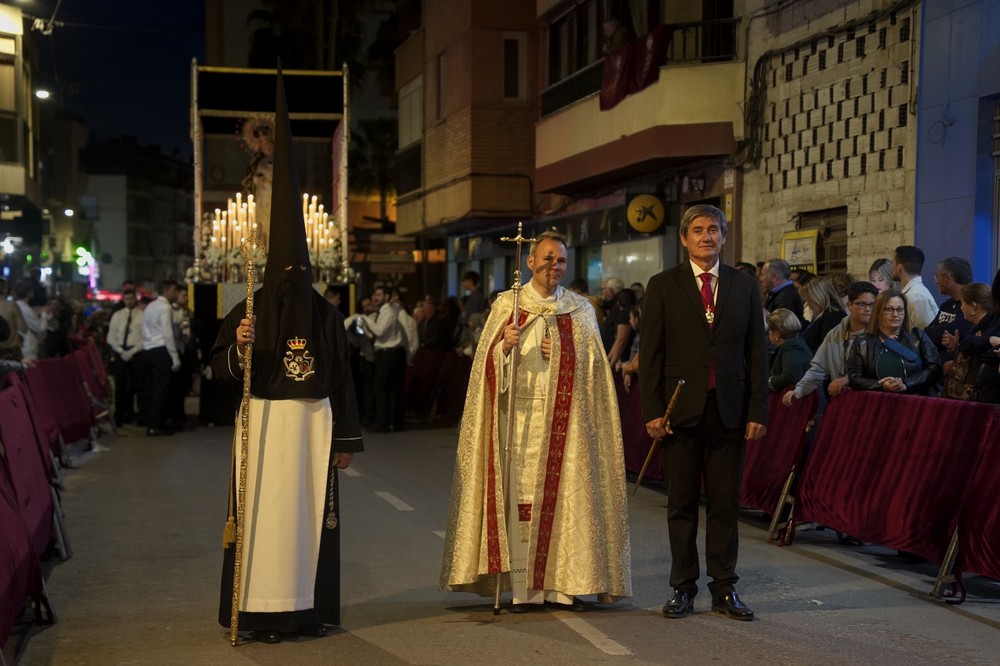 Adra venera al Santísimo Cristo de la Expiración y a María Santísima de los Dolores este Jueves Santo