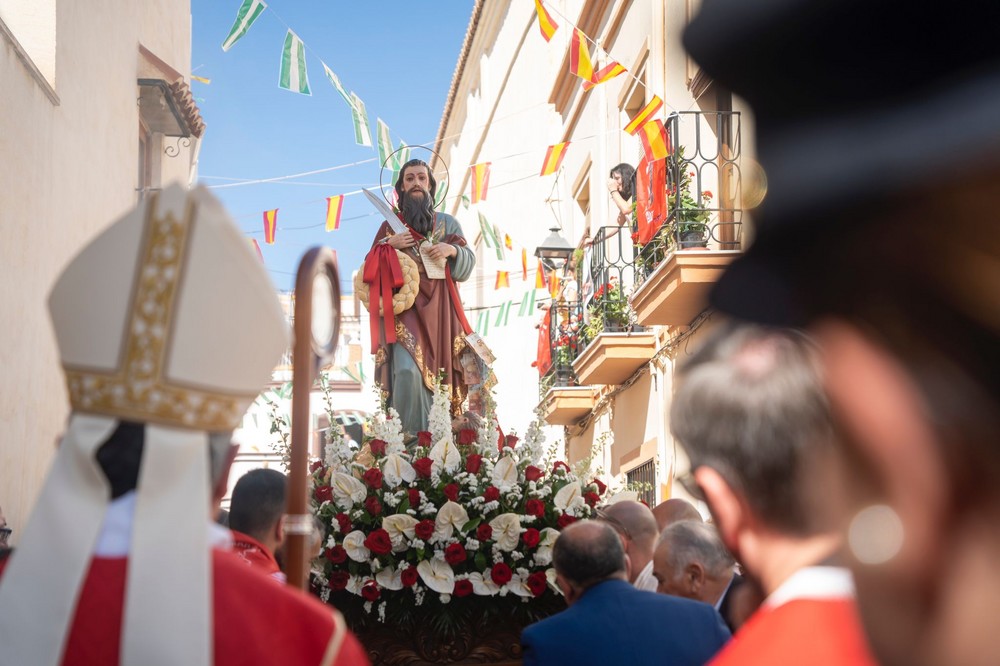 Adra homenajea a San Marcos con la Santa Misa, la romería y la procesión por el tradicional recorrido