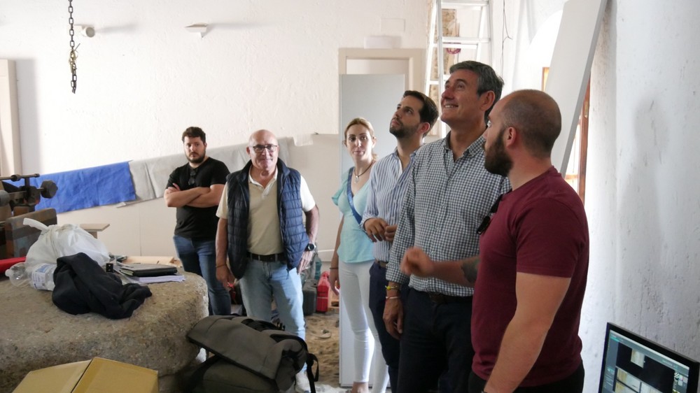 Últimos detalles para la puesta en servicio del Centro de Interpretación de la Agricultura 'Molino del Lugar'