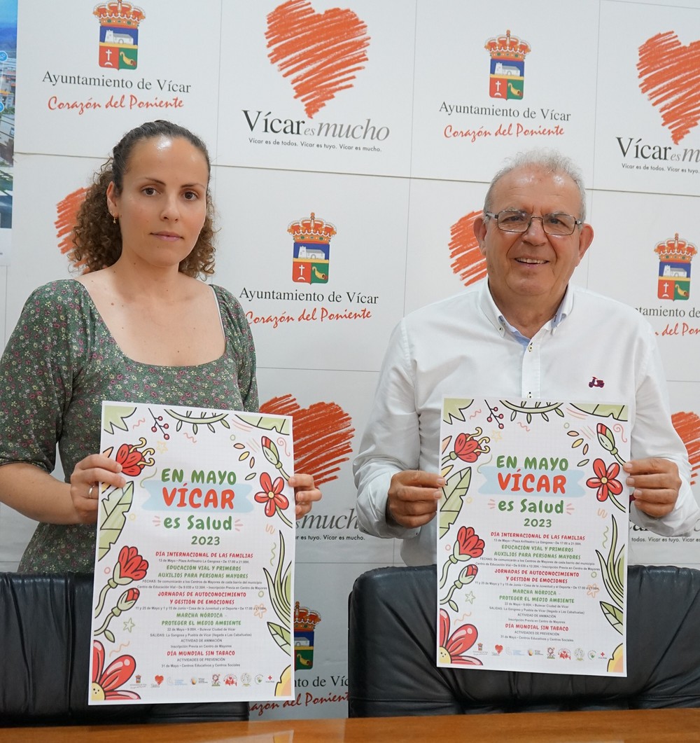 Antonio Bonilla reafirma la apuesta de Vícar por promover hábitos saludables entre la población