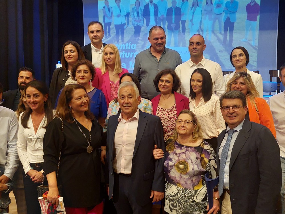 El PP presenta una candidatura con la que La Mojonera “recuperará el tiempo perdido y el esplendor que se merece”