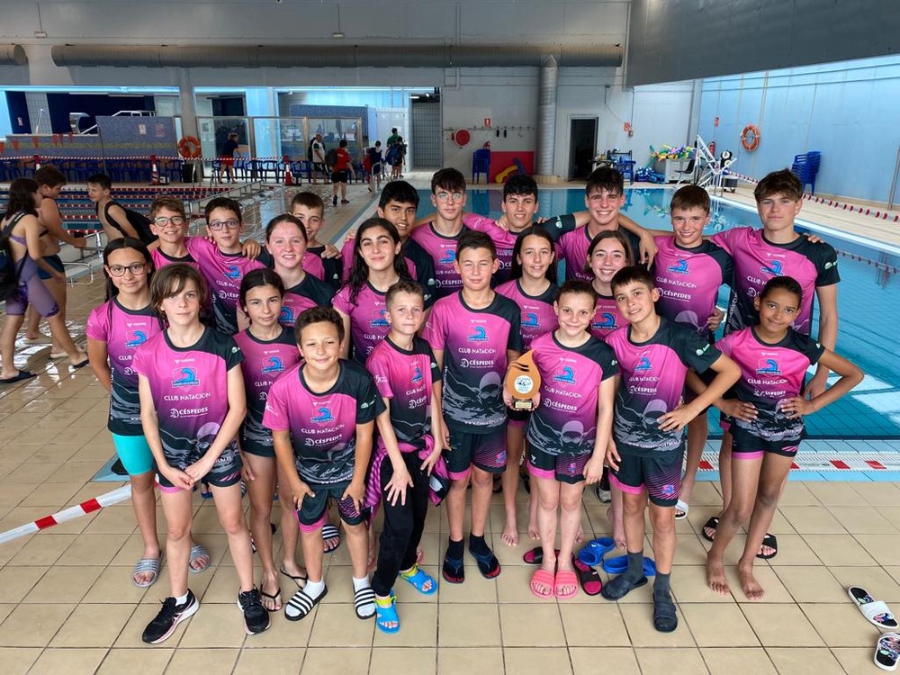 Mare Nostrum queda tercero en el Circuito por Clubes Benjamín y Alevín de natación