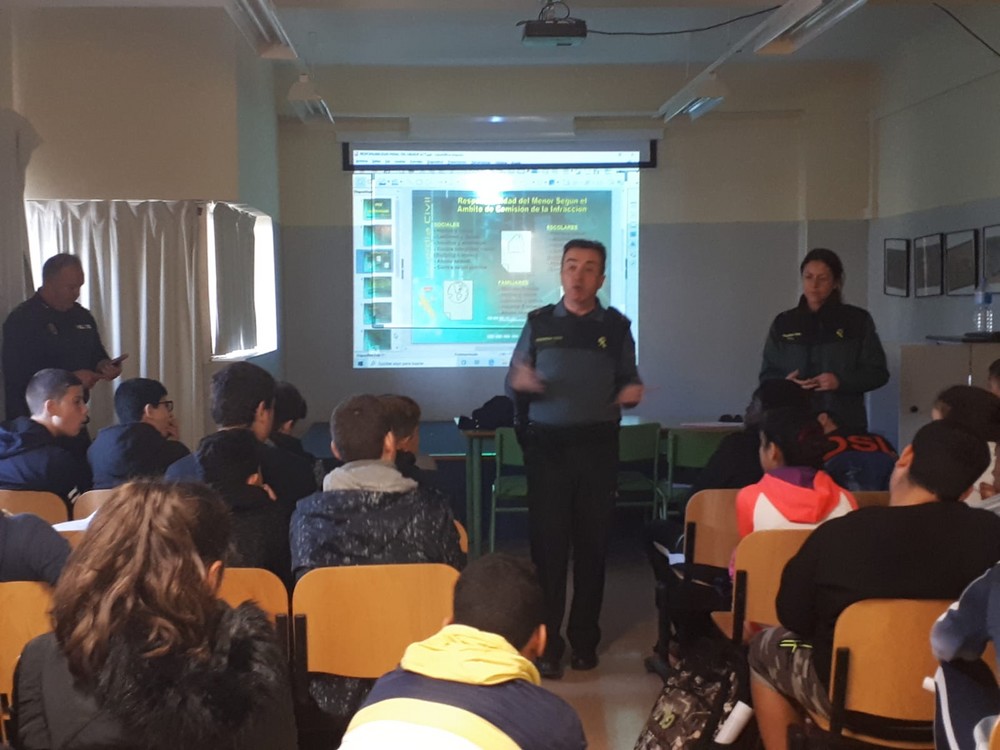 Educación y Justicia llega al alumnado del  CEIP Félix Rodríguez de la Fuente en Los Llanos de Vícar