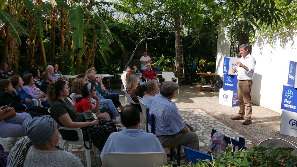 Manuel Cortés potenciará el turismo en La Alquería como barriada alpujarreña