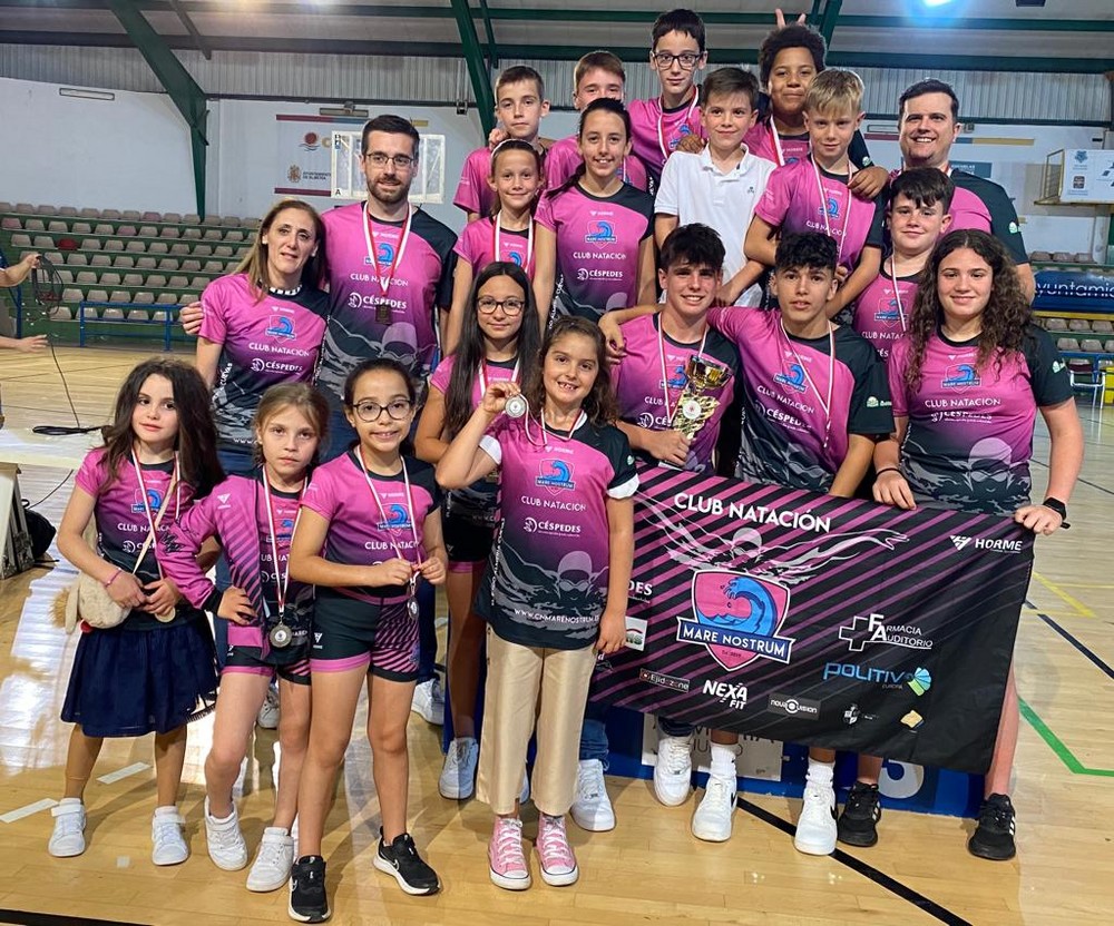 Mare Nostrum recibe las medallas de los Juegos Deportivos Municipales de Natación 2023
