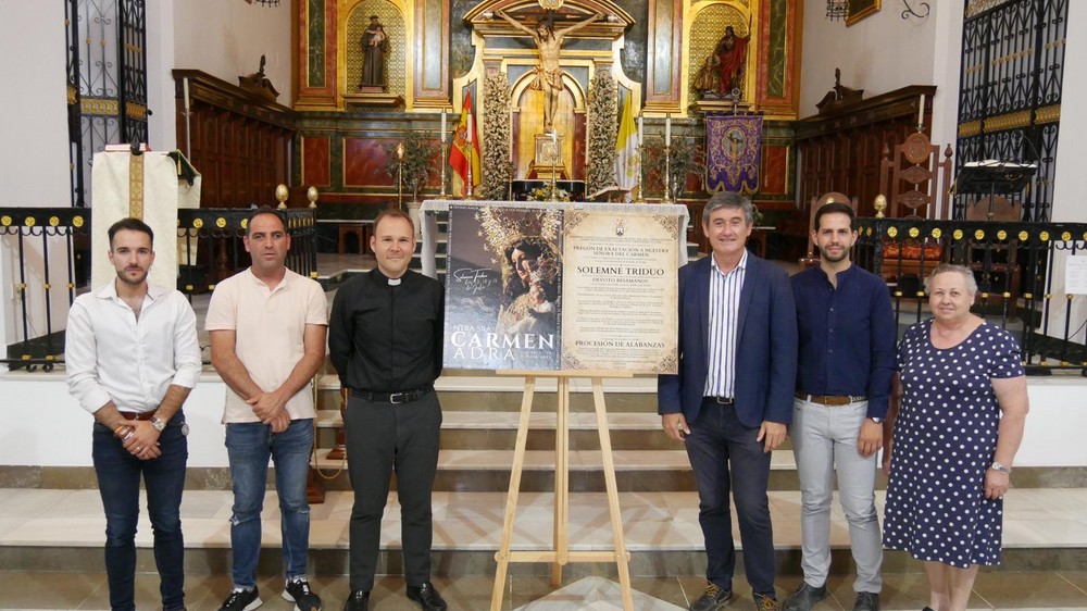 Los actos religiosos por la Virgen del Carmen arrancarán en Adra el 12 de julio con la lectura del pregón