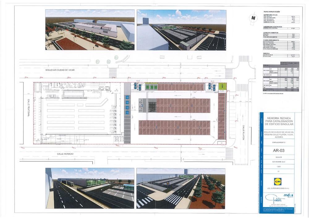 El gobierno municipal concede licencia para la apertura de un nuevo supermercado de la cadena Lidl en Puebla de Vícar