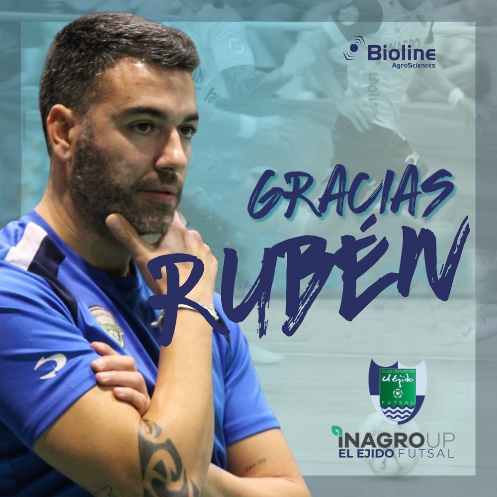  Rubén Roncero no continuará como entrenador del equipo femenino Inagroup Mabe El Ejido Futsal la próxima temporada.