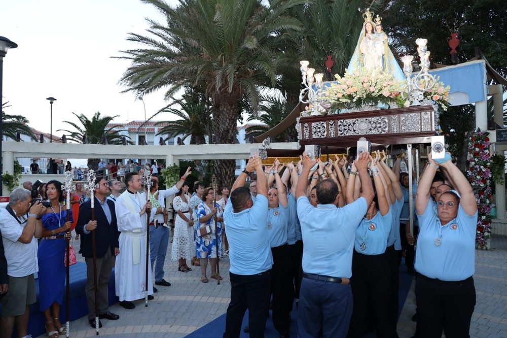 Balerma se rinde a su patrona, la Virgen de las Mercedes, para culminar sus fiestas patronales