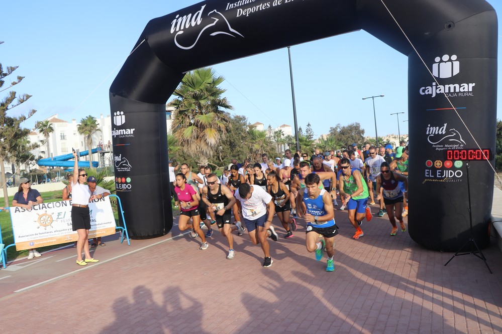 Almerimar corre por la prevención del suicidio de la mano de El Timón y el Ayuntamiento