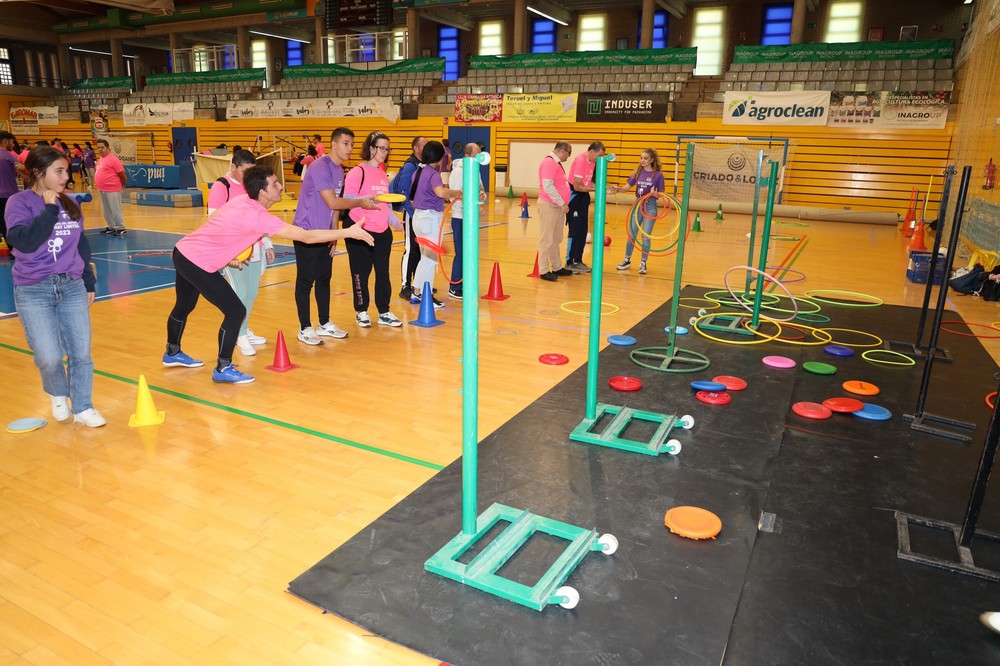 Más de 1.000 personas participan en la XVII Fiesta del Deporte de ASPRODESA para promover la plena inclusión de este colectivo