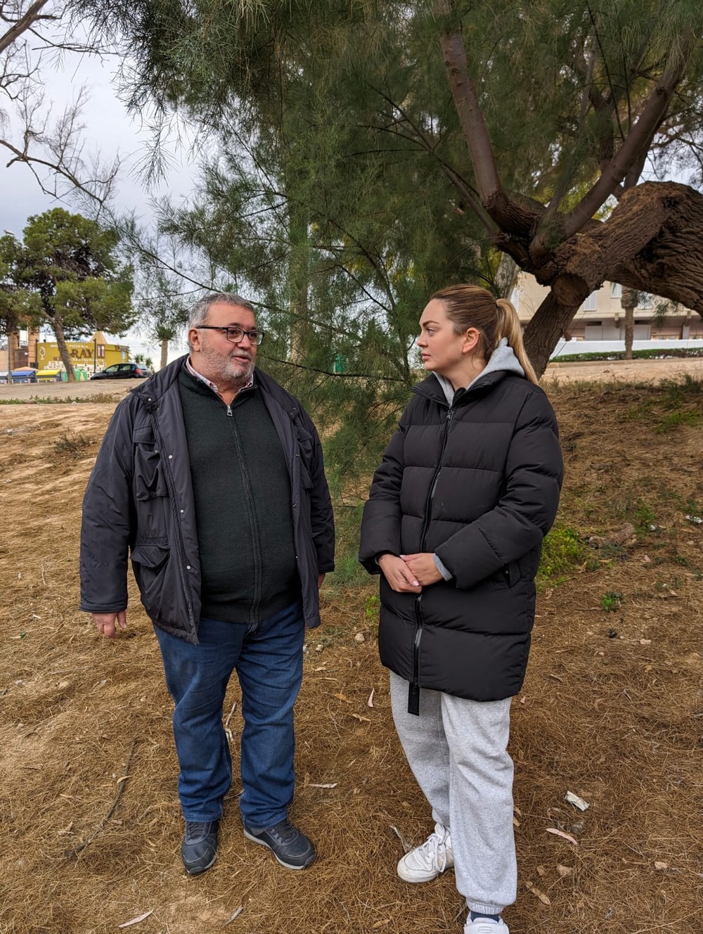 El PSOE de Roquetas señala que el nuevo proyecto de la Rambla de San Antonio "no evita la pérdida de cerca de la mitad de los árboles"