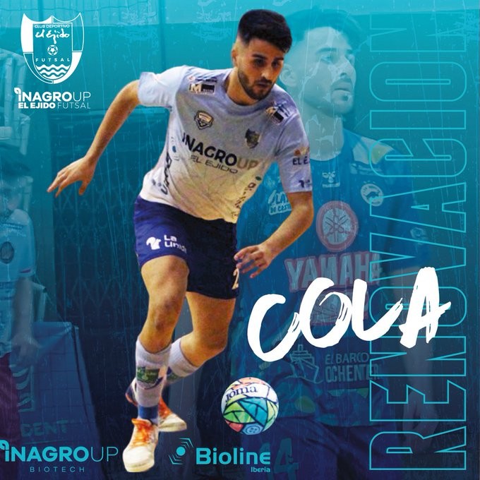 El almeriense Cola regresa a Inagroup El Ejido Futsal